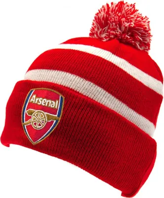 Image de Arsenal FC - Bonnet de ski "Breakaway" pour enfants TA13059 (taille unique) (Rouge/Blanc/Bleu)