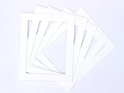 Productafbeelding van Passe-partouts Set - Fotolijst karton - Kunst Inlijsten - Zuurvrij Materiaal - 10 Stuks - Meerdere Kleuren