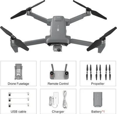 Obrázok produktu pre Fimi X8se 2022 Kamera Dron 4k Professional Quadcopper Rc Vrtuľník 10km Fpv 3-osi Gimbal Gps šedé 2 batérie