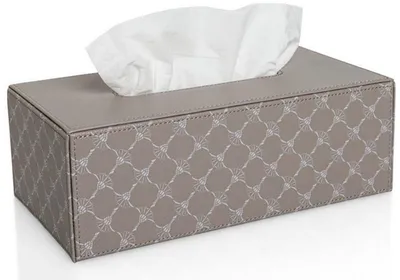 Produktbild von JOOP! CORNFLOWER Kleenexbox rechteckig, Grau/weiss