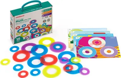 Image de Jeu Anneaux mathématiques pièces transparentes