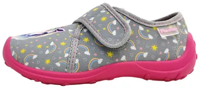 Produktbild von Fischer Markenschuhe Boogy Hausschuh Grau in Gr. 26