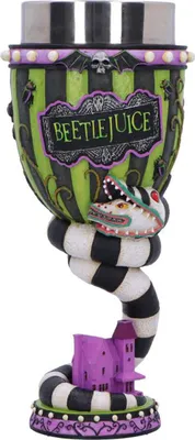 Produktbild von Beetlejuice Kelch mit Edelstahleinsatz 20cm als Geschenkartikel & Merchandise