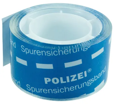 Produktbild von Dönges Spurensicherungsfolie, kristallklar, 19 mm x 10 m (Spurensicherungsband)