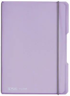 Image de Herlitz Notizheft my.book flex A5 PP 40Bl. kariert flieder