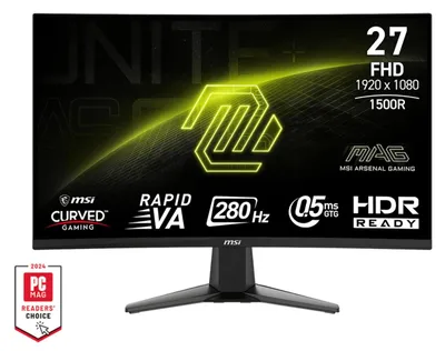 Image de Moniteur gaming incurvé MSI MAG 276CXFDE, écran plat (TFT/LCD), 27 pouces - 68,6 cm