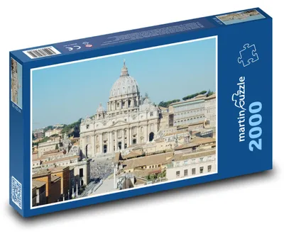 Zdjęcie produktu dla Puzzle 2000 Bazylika św. Piotra, Rzym - martinpuzzle