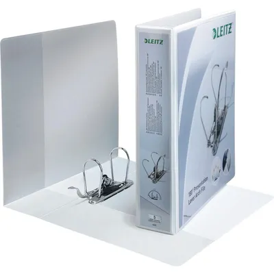 Produktbild von Leitz 42250001, A4, Kunststoff, Weiß, 500 Blätter, 6 cm, 8 cm