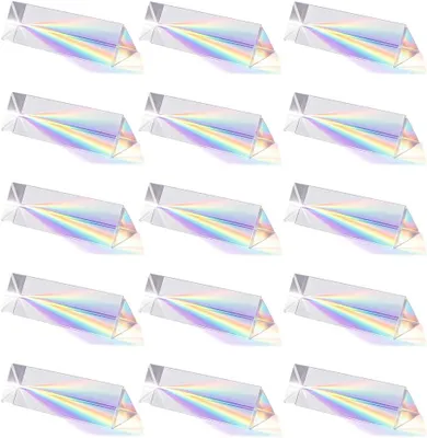 Productafbeelding van Optische driehoekige prisma's voor fotografische effecten - Set van 16