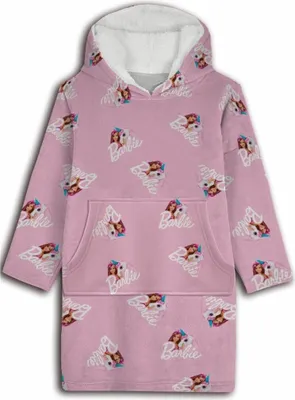 Produktbild von Barbie Hoodie Decke Warm Sweatshirt für zu hause Kapuzenpullover 76x58cm