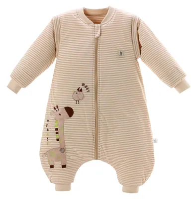 Produktbild von Schlafsack für Babys mit Füßen und abnehmbaren Ärmeln