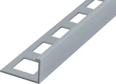 Obrázok produktu pre SP6/1 ukončovacia lišta L ACARA, AAR, PVC tmavosivá, 6 mm, 2,5 m