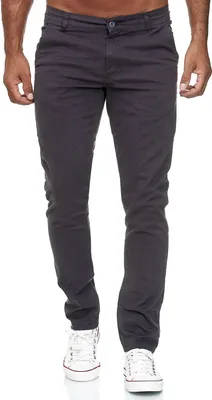 Produktbild von Tazzio Herren Chinohose 19530 Anthrazit 34/34