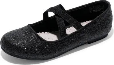 DREAM PAIRS Ballerinas Mädchen - Mary Jane Schuhe Mit Mond-Anhänger Für Prinzessinnen