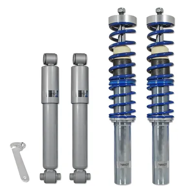 Produktbild von BlueLine Gewindefahrwerk passend für Peugeot 206 Baujahr 08.1998-2009, auch Kombi-Modelle Baujahr 2002-2007