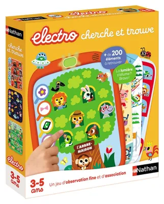Immagine prodotto di Electro Search and Find - Educational Game - NATHAN - Ages 3+