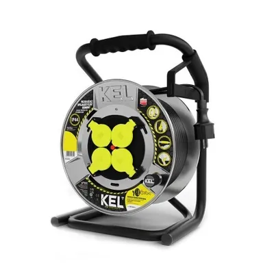 Immagine prodotto di Cavo di prolunga HEAVY LINE; 4x2p+Z; IP44; 16A; H05RR-F; 3x2,5; 20m; NERO