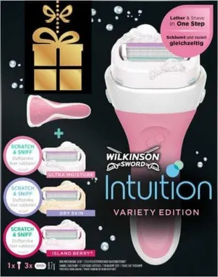 Zdjęcie produktu dla Golarka Wilkinson Intuition Variety MIX + 3 wymienne głowice