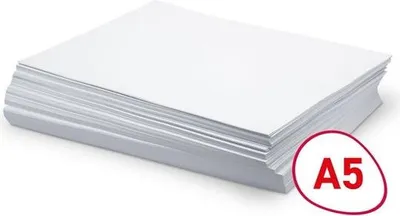 Zdjęcie produktu dla Karton do rysowania A5 - 180g/m2, 400 arkuszy, biały