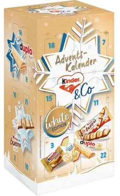 Produktbild von kinder & Co. White Adventskalender