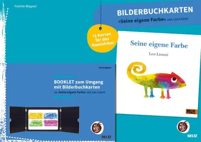 Produktbild von Bilderbuchkarten 'Seine eigene Farbe' von Leo Lionni