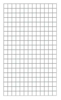 Produktbild von Drahtgitterrückwand 1000x650 mm - glanzverzinkt, HöhexBreite
