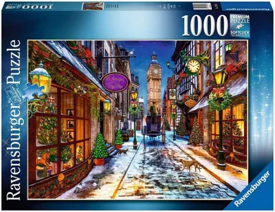 Obrázok produktu pre Ravensburger Classic vianočné puzzle 17086 - 1000 dielikov, 37,3 x 27,3 x 5,5 cm