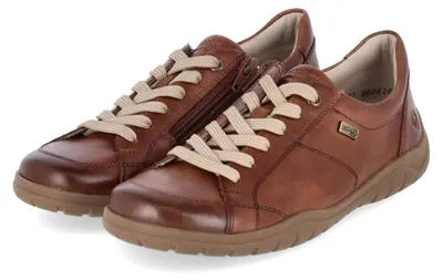 Zdjęcie produktu dla Buty damskie Remonte, półbuty, kolor brązowy, skóra gładka, rozmiar: 42