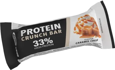 Produktbild von Best Body Nutrition - Protein Crunch Bar - 35 g Riegel, 1 x 35 g Riegel, Geschmack: Caramel Cream