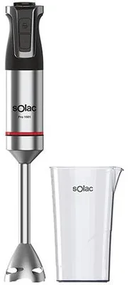 Obrázek produktu pro Solac Pro 1501, Ponorný mixér, Drcení ledu, 1500 W, Černá, Nerezová ocel