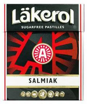 Produktbild von Läkerol Salmiak Pastillen 12 x 23g (Zuckerfrei)