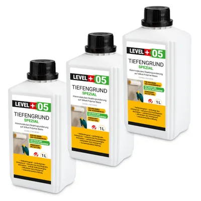 Produktbild von Tiefengrund LF Spezial 3L Wassergläser Grundierung Tiefgrund Wand Boden RM05