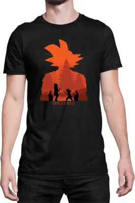 Immagine prodotto di Maglietta da uomo Dragon Anime Manga Ball Z Goku 02, Man L , Noir