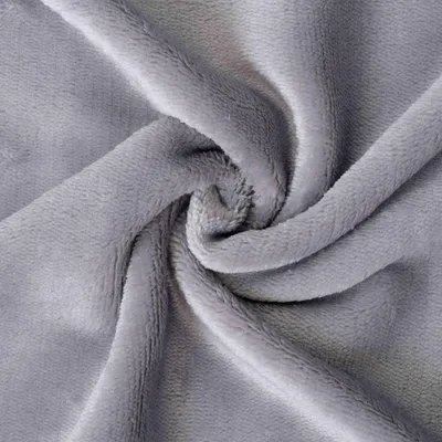 Produktbild von Winter Spannbettlaken Bettlaken Teddy Plüsch Warm Nicki Flausch Cashmere Touch, Größe:90x200 cm - 100x200 cm, Farbe:Dunkelgrau
