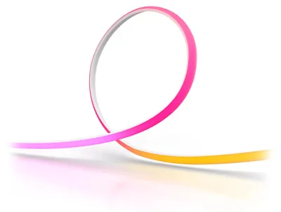 Produktbild von Philips OmniGlow Lightstrip 3 m, Bluetooth/Zigbee, Weiß, Silikon, Multi, 2700 lm, 40 W