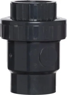 Zdjęcie produktu dla Zawór zwrotny bez sprężyny PVC-U, 2x klejony, 63 mm