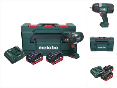 Produktbild von Metabo Akku-Schlagschrauber SSW 18 LTX 1450 BL metaBOX 145 L - 18V 2x5.5Ah LiHD + ASC 145