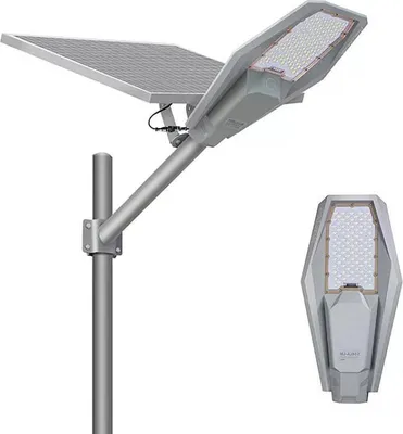Immagine prodotto di Lampada solare Lampada da strada Lampada da cortile Guerriero 250W Pannello solare 35W Batteria 30000mAh