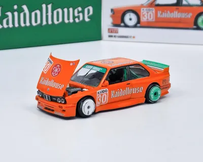 Obrázek produktu pro BMW M3 KaidoHaus V1 (1989)  - KaidoHouse/Mini GT 1:64