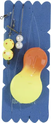 Produktbild von Balzer Edition Sea Inliner Plattfisch-Blinker System Orange-Gelb 120g