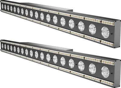 Immagine prodotto di Luce di lavaggio, effetti LED RGBW, controllo DMX, 2PCS, spina UE
