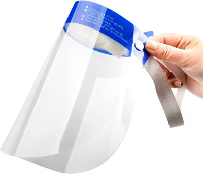 Obrázek produktu pro 3x ochranný obličejový štít, vyšetřovací obličejová ochrana, ochrana očí, clona,