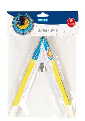 Zdjęcie produktu dla Moon+sun lantern Assorted Sty 10850 42cm na sztukę Pakowanie