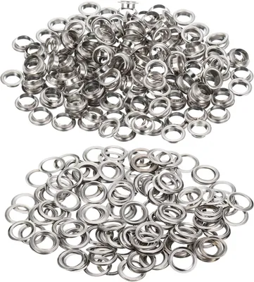 Image de Jeu d'embouts - 120 pièces, comprenant des outils de poinçonnage et de fixation - pour tissus, vêtements, chaussures et cuir - diamètre : 6 mm