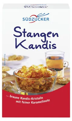 Produktbild von Südzucker braune Kandis Stangen mit feiner Karamellnote 500g