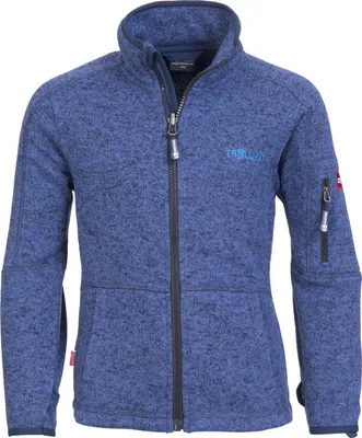 Produktbild von Trollkids Kinder Fleece-Sweatshirt Blau 802-121 Grösse 116