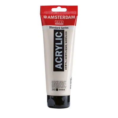 Zdjęcie produktu dla Amsterdam Standard Series Acrylic Paint Tube 250 ml Naples Yellow Red Light 292