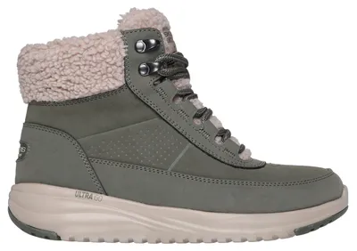Produktbild von Skechers 144756 OLV ON THE GO, Warmfutter, Boots in Grün für Damen, Größe 40