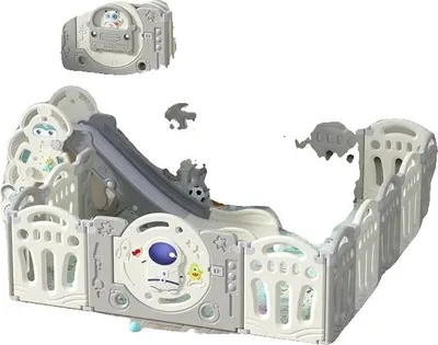 Productafbeelding van Baby speelplaats, verstelbare configuratie, draagbaar ontwerp, AYHY-A1402