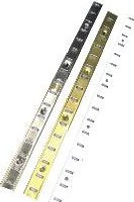 Produktbild von Zahnstange MONIN SAS - Weiß lackiert - Breite 16 mm - Stange mit 2 mL - 272705